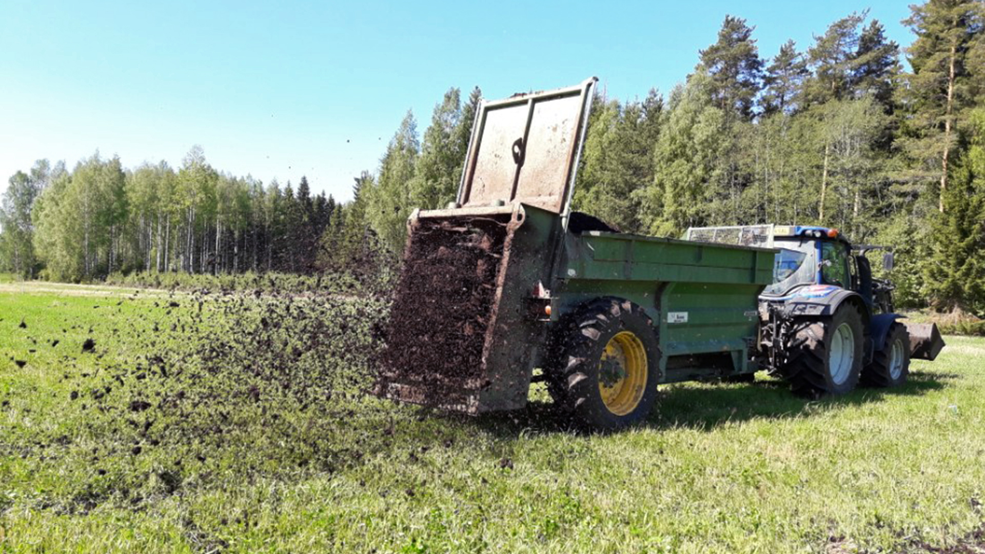 From the bottom of a soaking pond to a commercial soil conditioner