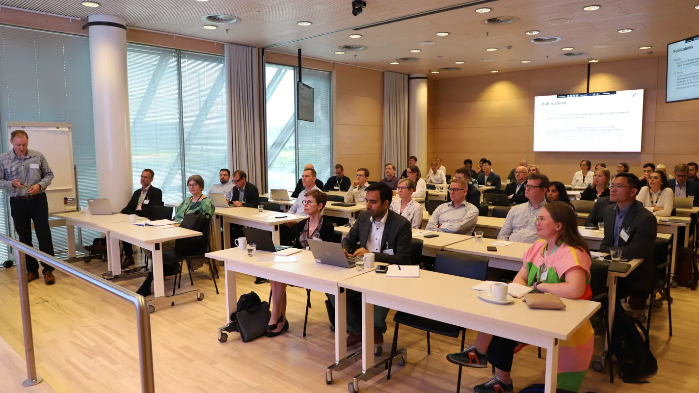 The SUSBINCO consortium partners offered presentations on each Work Package and smaller group conversations during a workshop exercise.