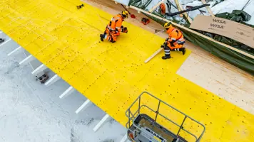 WISA&#xAE;-Kate Plus protects art lovers at Art Center Salmela&#x2019;s festival pavilion