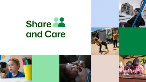 Share and Care &#x2013;ohjelmamme tukee humanitaarisia ja lastensuojeluj&#xE4;rjest&#xF6;j&#xE4;